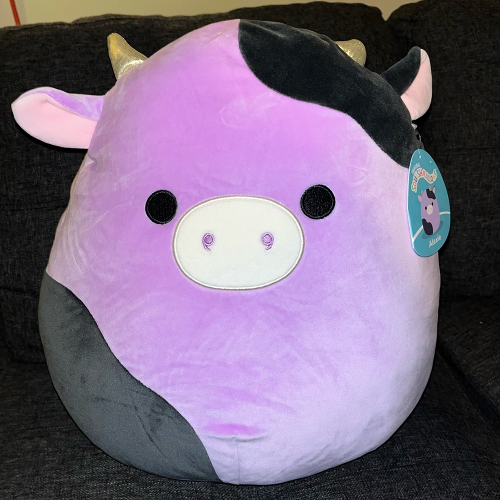 Cow Squishmallow Alexie Squishmallow